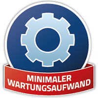 Minimaler Wartungsaufwand